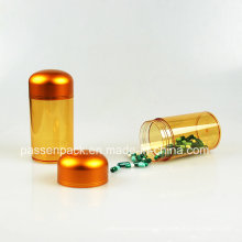 Amber plástico garrafa para embalagem de comprimidos (PPC-PETM-018)